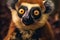 Curious Lemur Inquisitive Primate