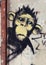 Curious monkey graffiti