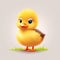 A curious and quirky duckling with its fluffy feathers and adorable waddle can bring a lighthearted