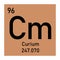Curium chemical symbol