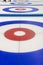 Curling target house