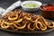 Curly fries are french fry that are spiral shape