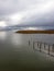 Curonian lagoon wood promenade, Kaliningrad