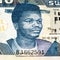 Currency banknote of Africa