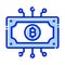 Currency, bitcoin cash, bitcoin technology, digital asset  fully editable vector icons