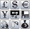 Currency and finance symbol