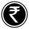 Currency symbol India, Indian rupee vector rupee sign INR