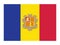 Current Flag of Andorra 1949â€“today