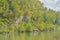 The Current River flowing through the wilderness of Ozark National Scenic Riverway in Missouri