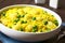 Curried Couscous with Pea and Cauliflower