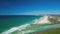 Currumbin and Coolangatta beach, seen from Burleigh Head