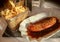 Curry wurst sausage, the most loved German fastfood