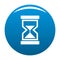 Cursor loading element icon blue