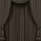 Curtain in dark vintage colors