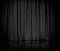 Curtain or drapes black theater background