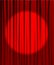 Curtain from the theatre with a spotlight