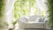 curtain window home background