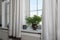 Curtains in the interior, Curtain interior decoration in living room