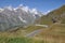 Curve Grossglockner High Alpine Road, Austria