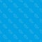 Curve wing pattern vector seamless blue