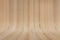 Curved beige parquet backdrop - A good background for displaying objects