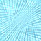 Curved burst background - vector graphic design from swirling rays in light blue tones