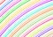 Curved colorful small strips diagonally