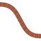 Curved guitar fretboard illustration