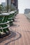 curved railing on a bridge in da nang