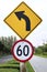 Curved Traffic Sign