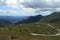 Curving Road  Angeles National Forest Mountainside San Gabriel Mountains Peak Overcast