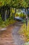 Curvy Boardwalk Walking Path, Kohler-Andrae State Park