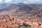 Cusco aerial view