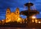 Cusco cathedral in Peru