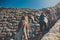 Cusco, Peru 2023. View of Ollantaytambo Ruins in Sacred Valley of Peru.