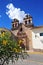 Cusco, Peru -Historic Colonial Buildings on Square with Many Visitor , Cuzco, Peru, South America