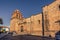 Cusco, Peru - July 31, 2017: Church of Santo Doming in the old t