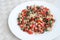 Cuscus salad with vegetables