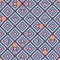 Cushion sleep cute seamless pattern