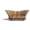 Cushy sofa with african design