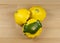 Custard Marrow Squash on cutting board