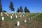 Custer National Cemetery at Little Bighorn Battlefield National