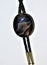 Custom Black Onyx Agate Bolo Tie