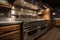 custom-built cooking station, with large oven and multiple burners, for the ultimate in culinary creations