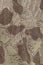 Custom camouflage texture pattern, vertical pale green tan taupe brown textured camo background, old aged weathered cotton twill