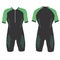 Custom Design  Skin Suit templates mock up illustration green and black