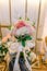 A custom flower bouquet for an Islamic wedding