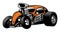 Custom hotrod car with big engine