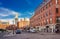 Custom House Tower and Financial district and Haymarket in Boston