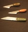 Custom knives collectable different blades